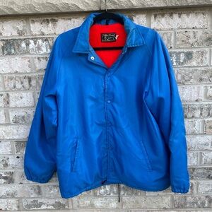 Golden Threads Vibrant Blue Light Weight Jacket